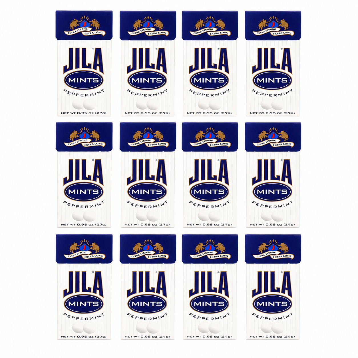 Jila Mints Peppermint 0.95 oz Packages Jila